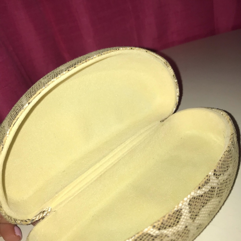 Snake Skin Sunglasses Case